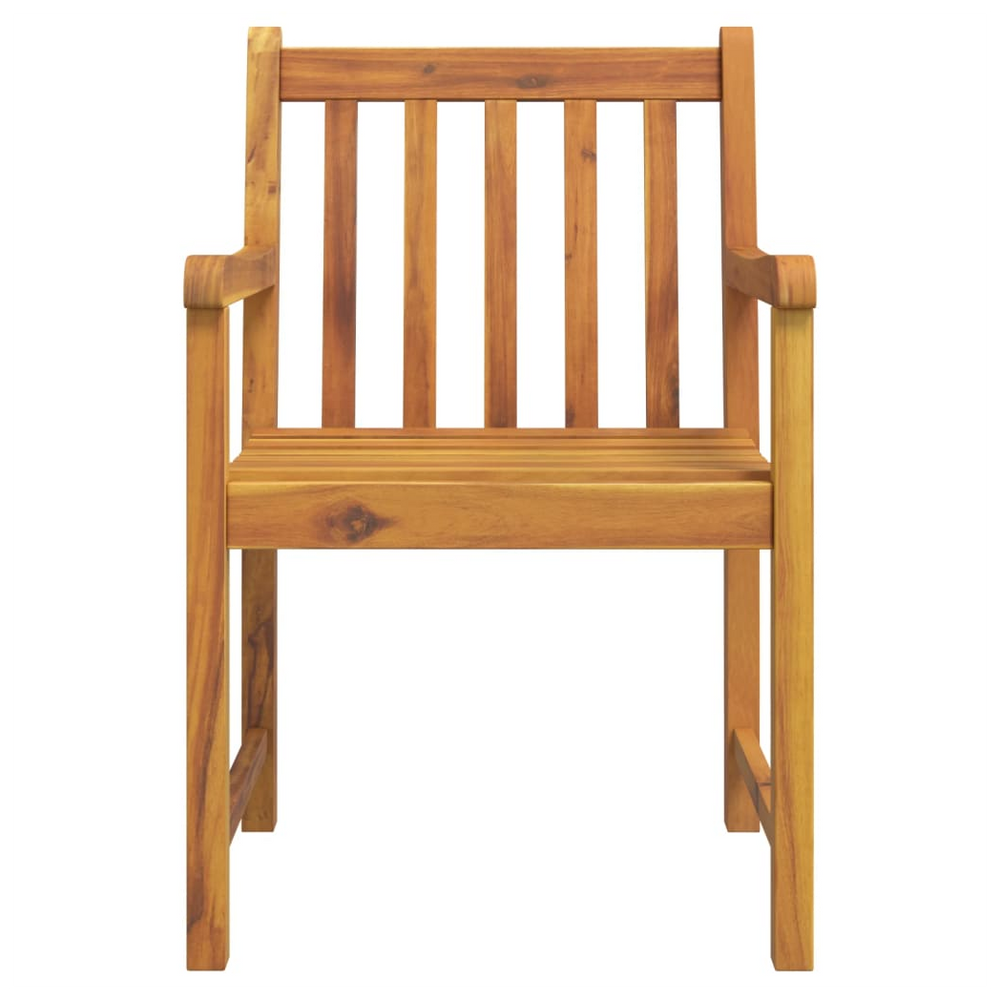 vidaXL Garden Chairs 8 pcs 56x55.5x90 cm Solid Wood Acacia - anydaydirect