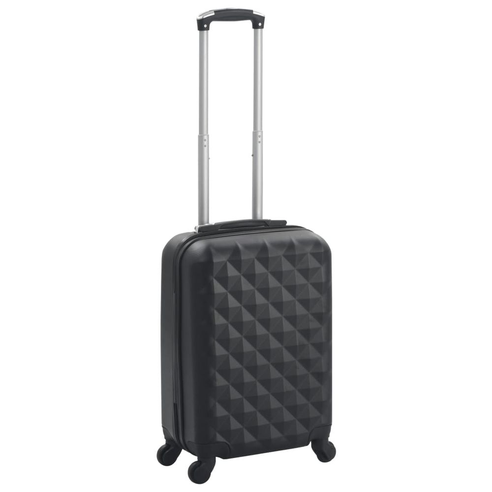 Hardcase Trolley Pink ABS - anydaydirect