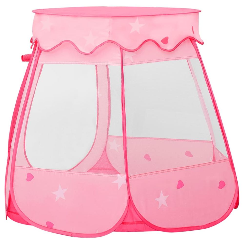 Children Play Tent Pink 102x102x82 cm - anydaydirect