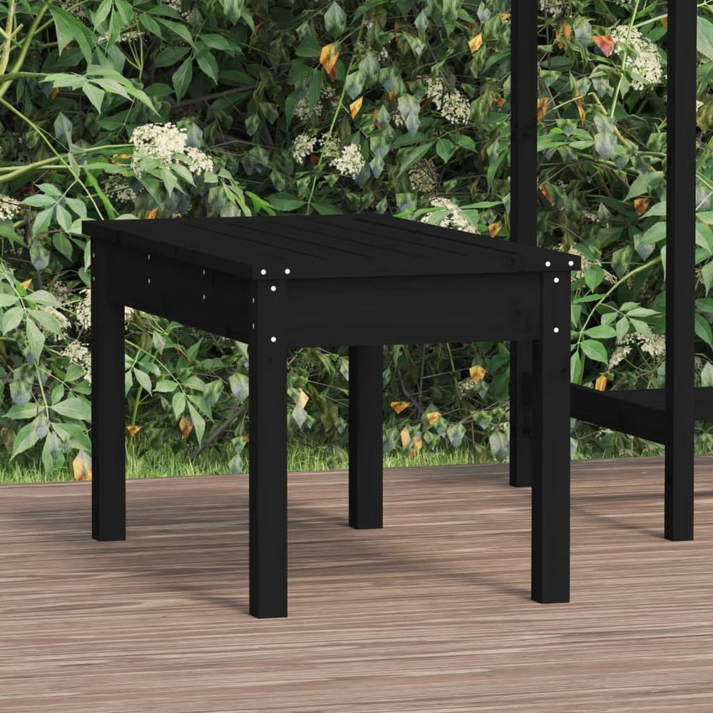 Garden Bench 80x44x45 cm Solid Wood Pine - anydaydirect