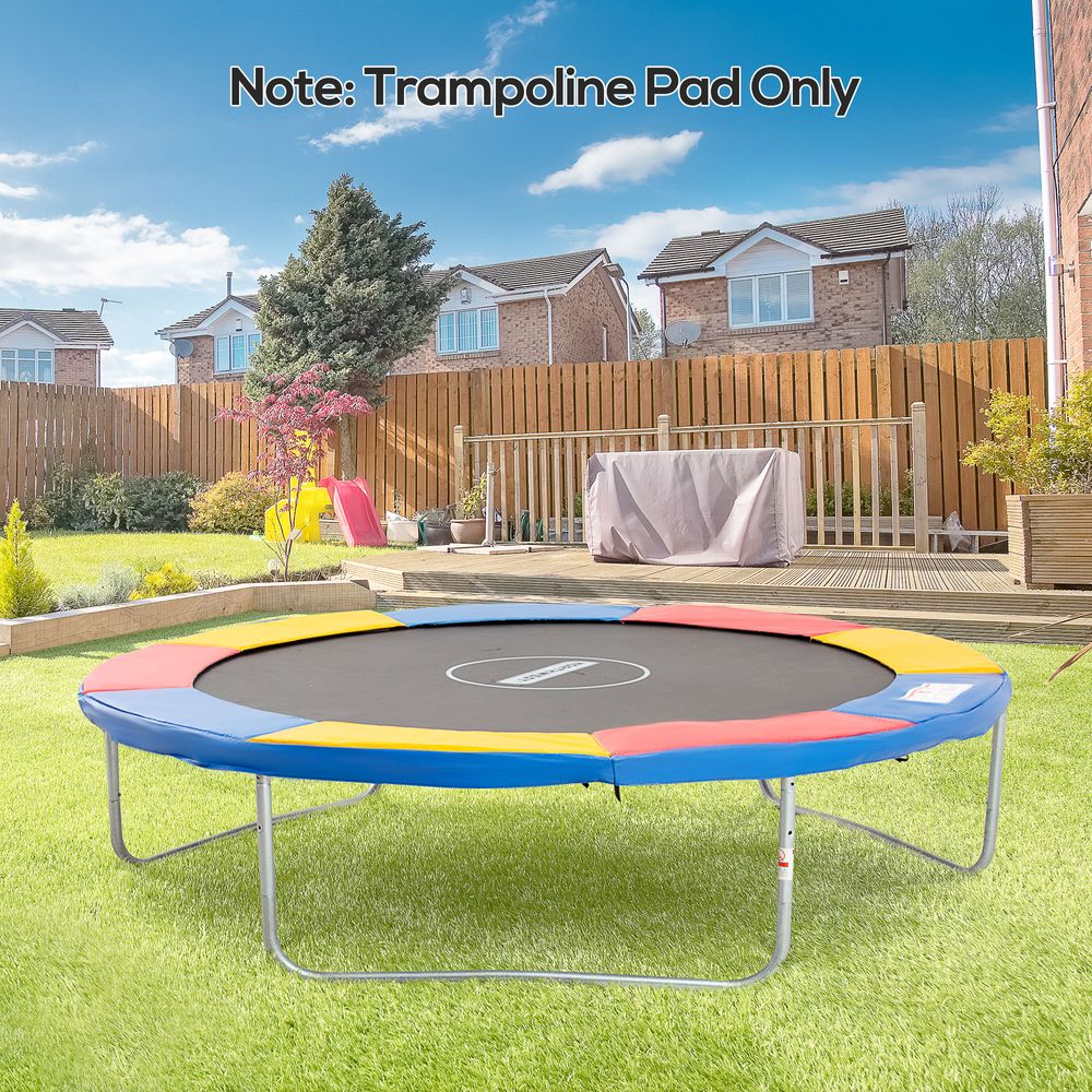 10ft Trampoline Pads Safety Pad Surround Trampoline Replacement Spare HOMCOM - anydaydirect
