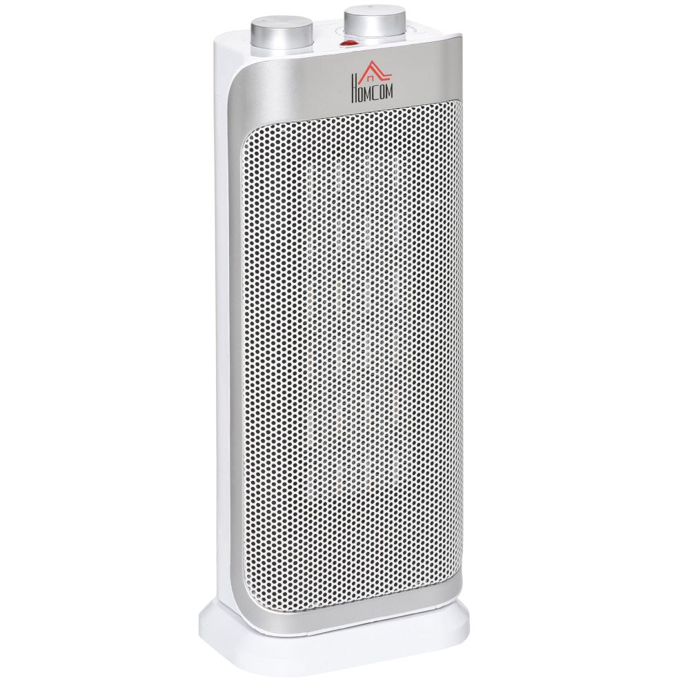 Indoor Space Heater Oscillating Ceramic Heater w/ Adjustable Modes 1000W/2000W - anydaydirect