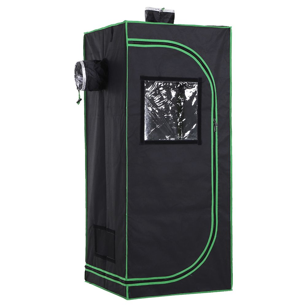 Hydroponic Plant Grow Tent  With Window Tool Bag - anydaydirect