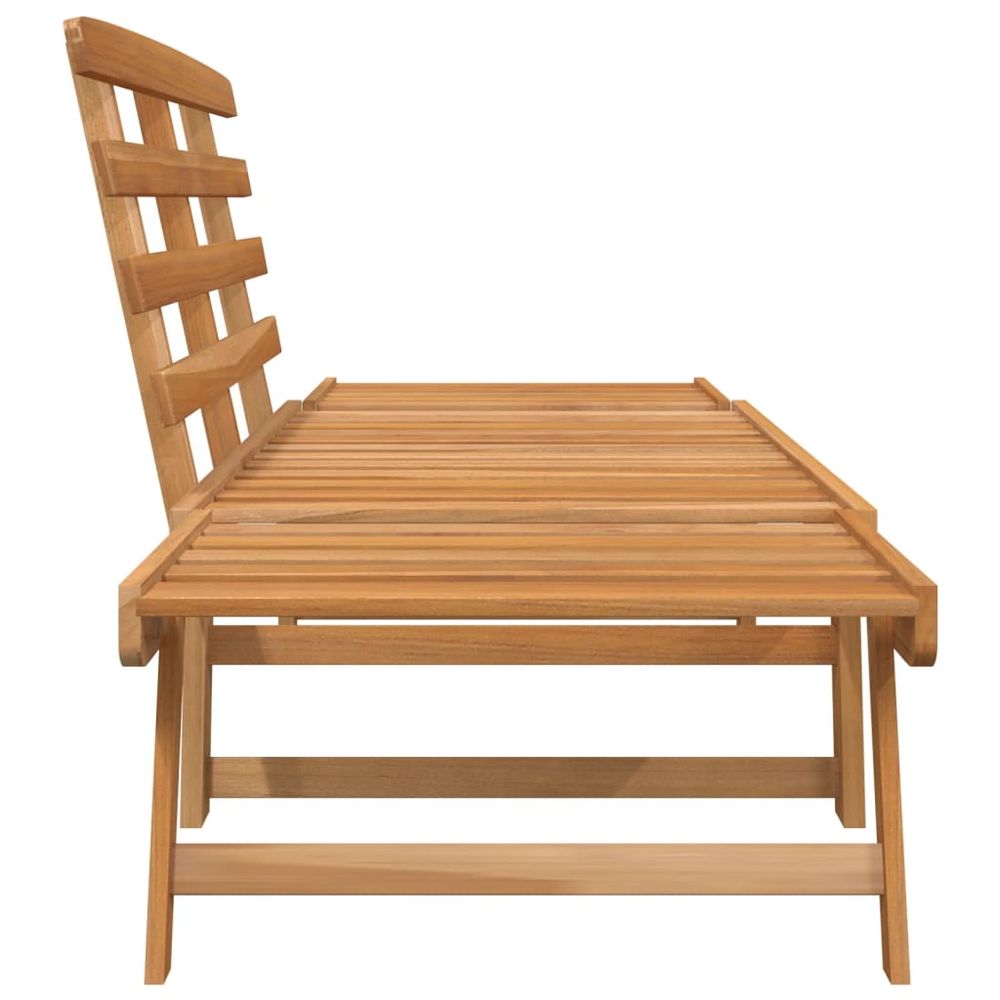 Garden Bench 2-in-1 190 cm Solid Acacia Wood - anydaydirect