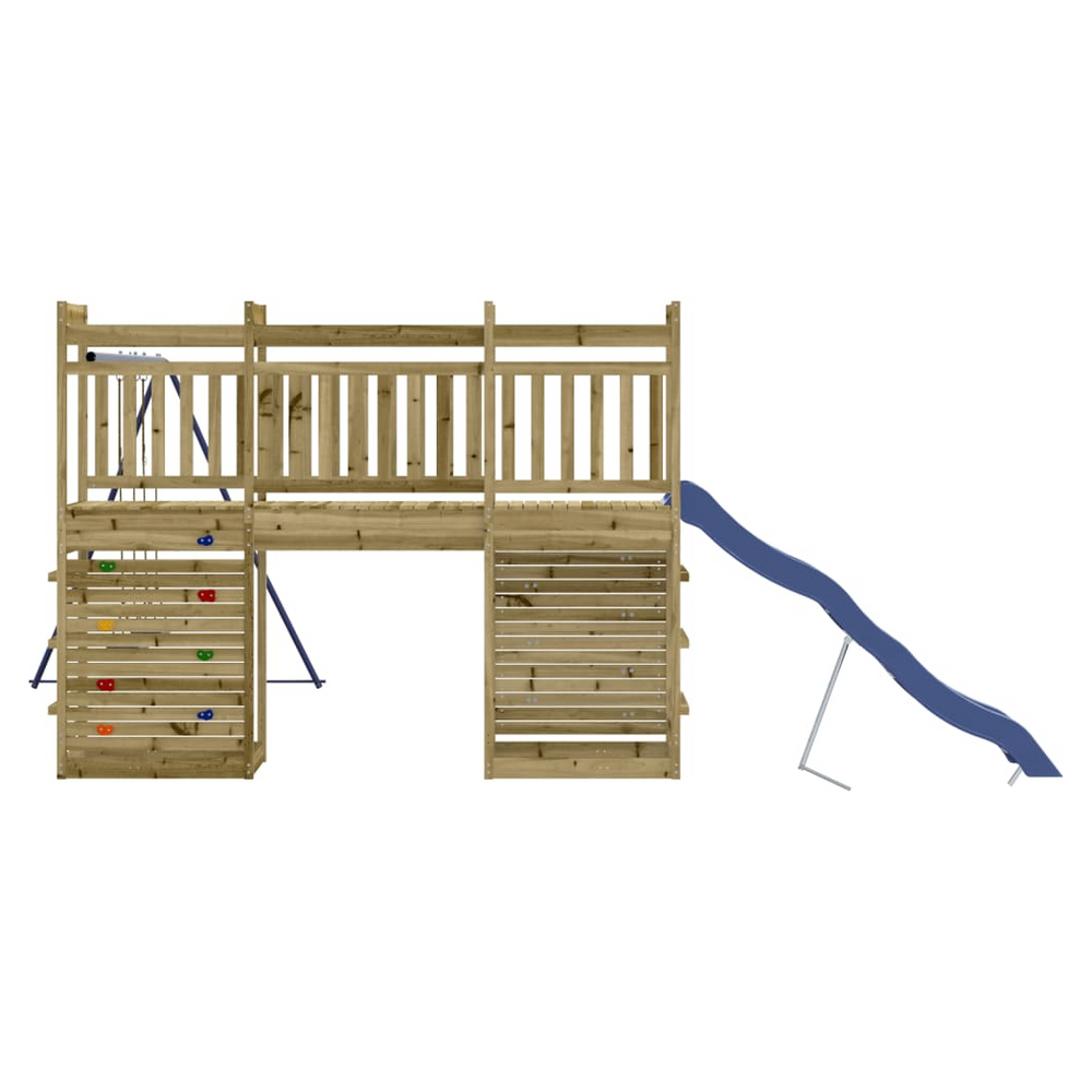 Outdoor Playset Impregnated Wood Pine - anydaydirect
