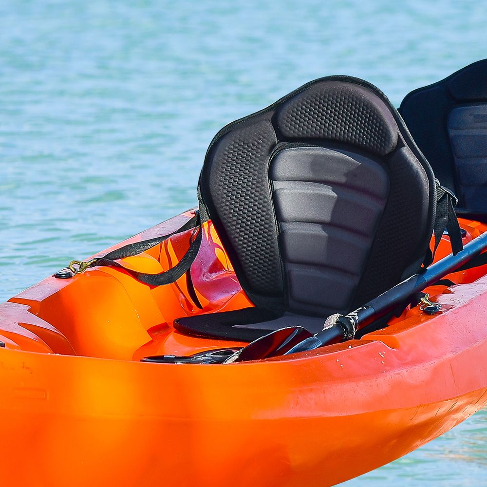 Universal Kayak Seat Sit On Top Canoe Back Rest Detachable Fishing Boat HOMCOM - anydaydirect
