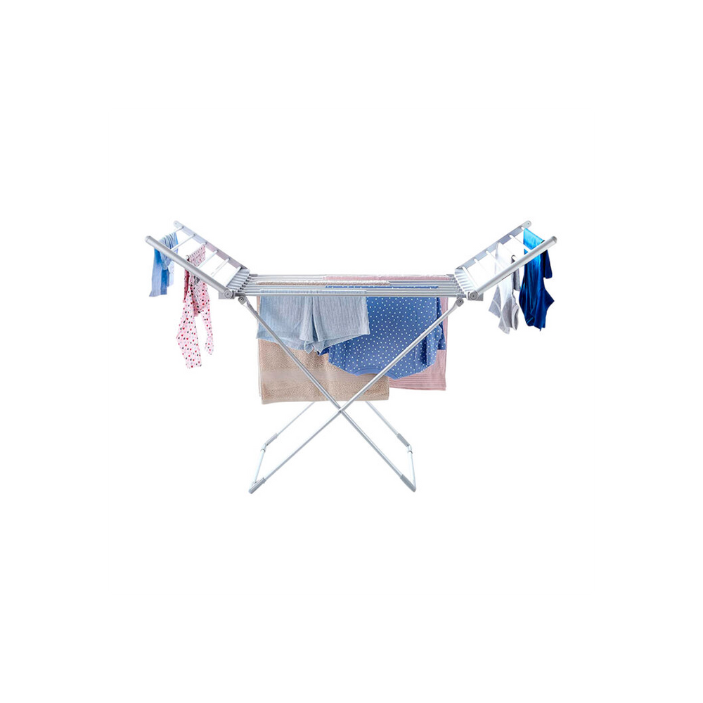 Neo Electric Heated Winged Airer Clothes Dryer Rack - anydaydirect