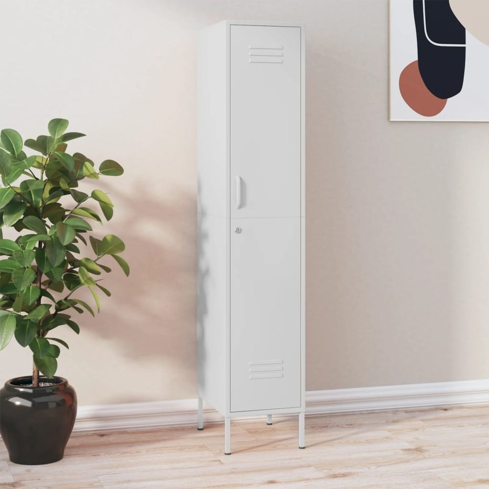 Locker Cabinet Olive Green 35x46x180 cm Steel - anydaydirect