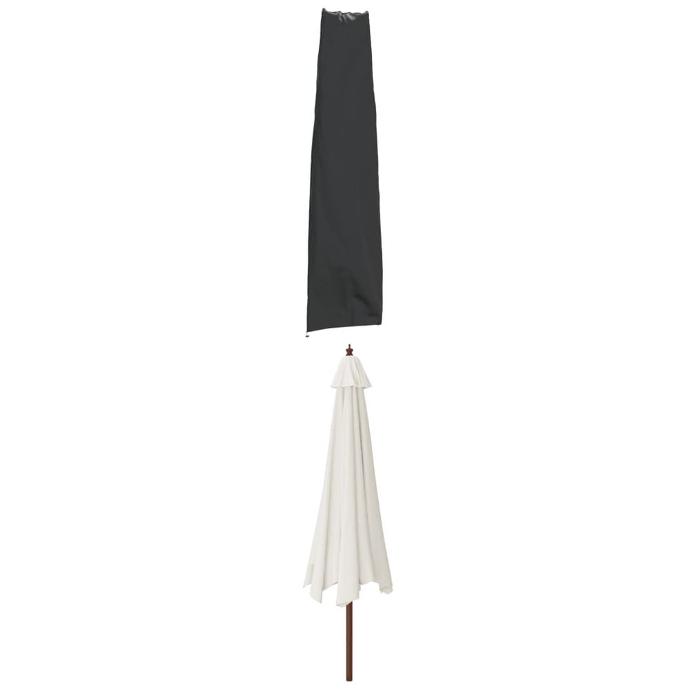 vidaXL Garden Umbrella Covers 2 pcs 190x50/30 cm 420D Oxford Fabric - anydaydirect