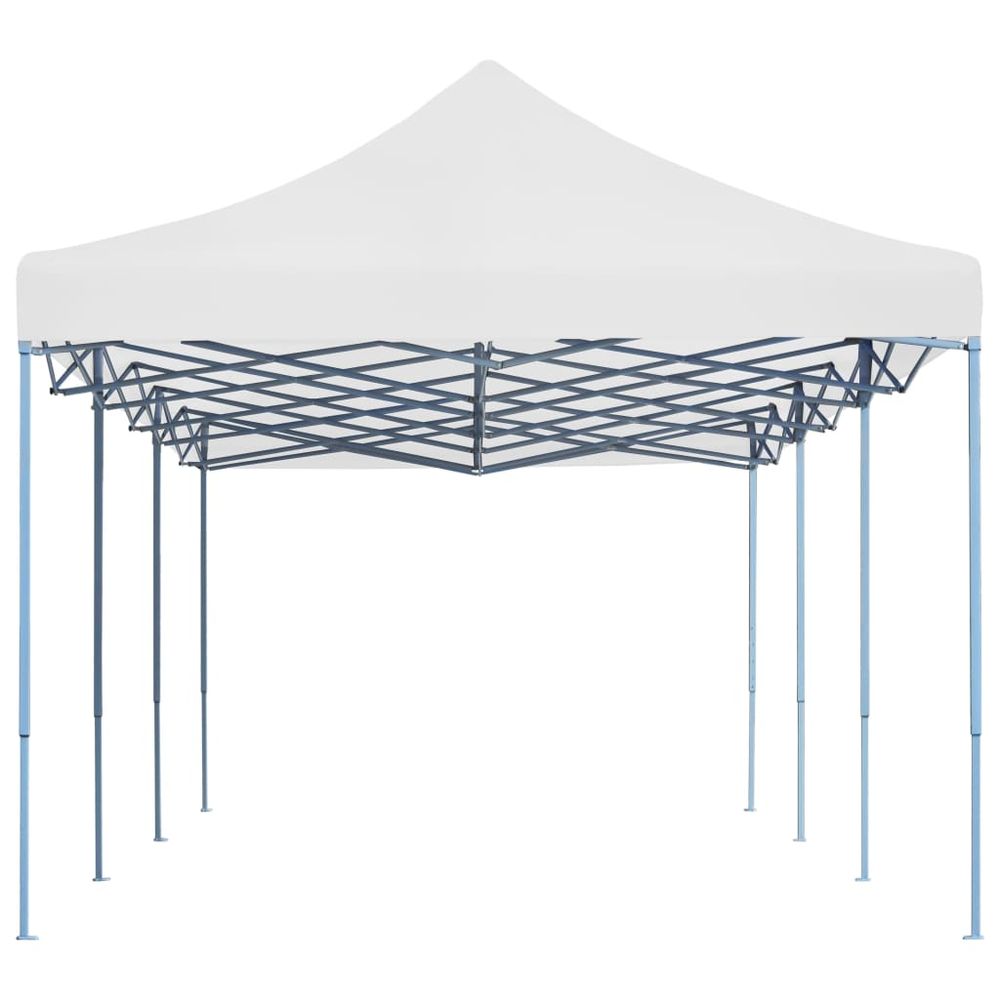 Folding Pop-up Party Tent 3x9 m White - anydaydirect