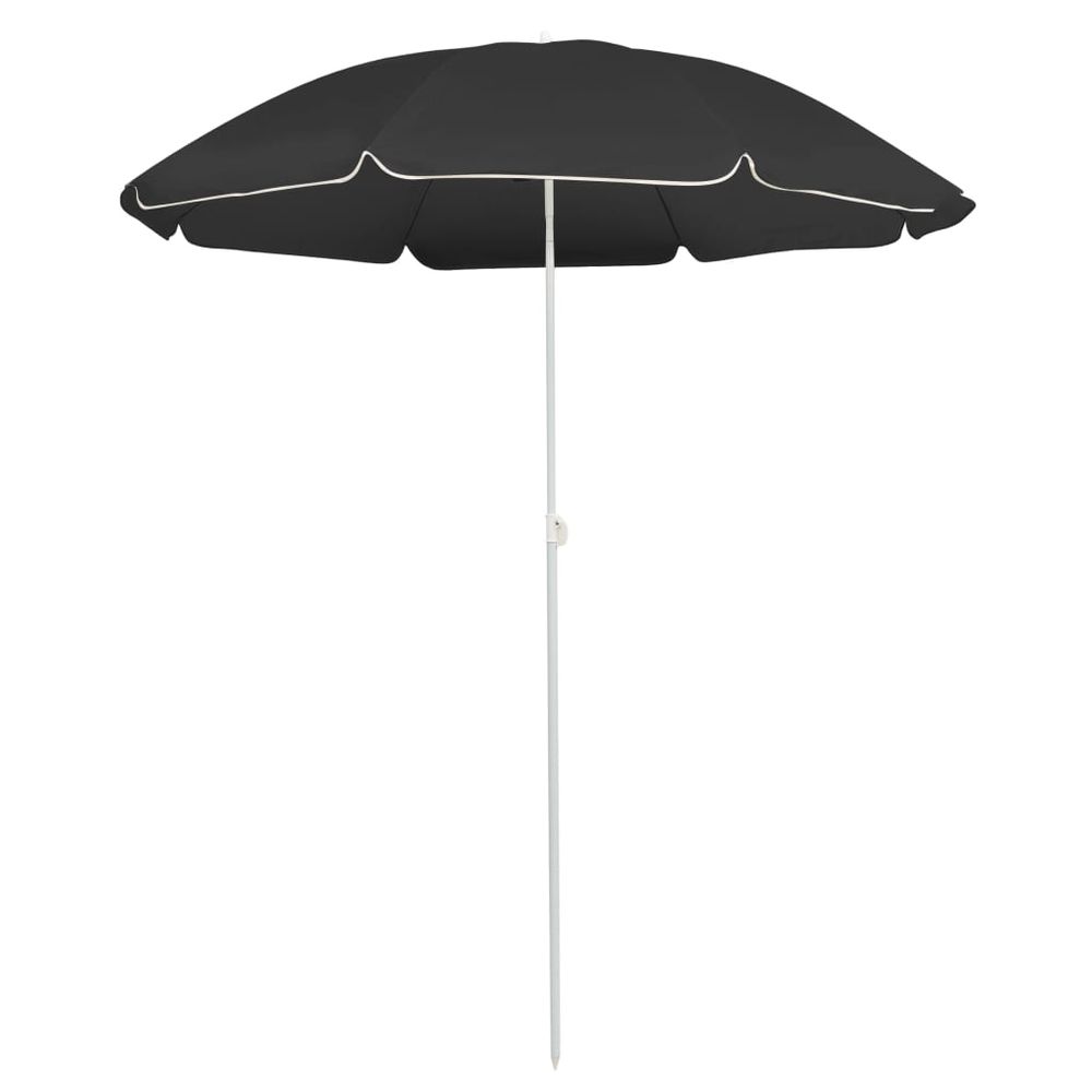 Outdoor Parasol with Steel Pole 180 cm - anydaydirect