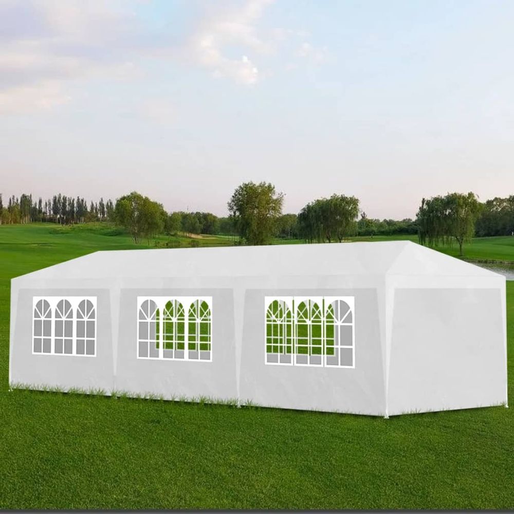 Water-Resistant Party Tent 3x12 m - anydaydirect