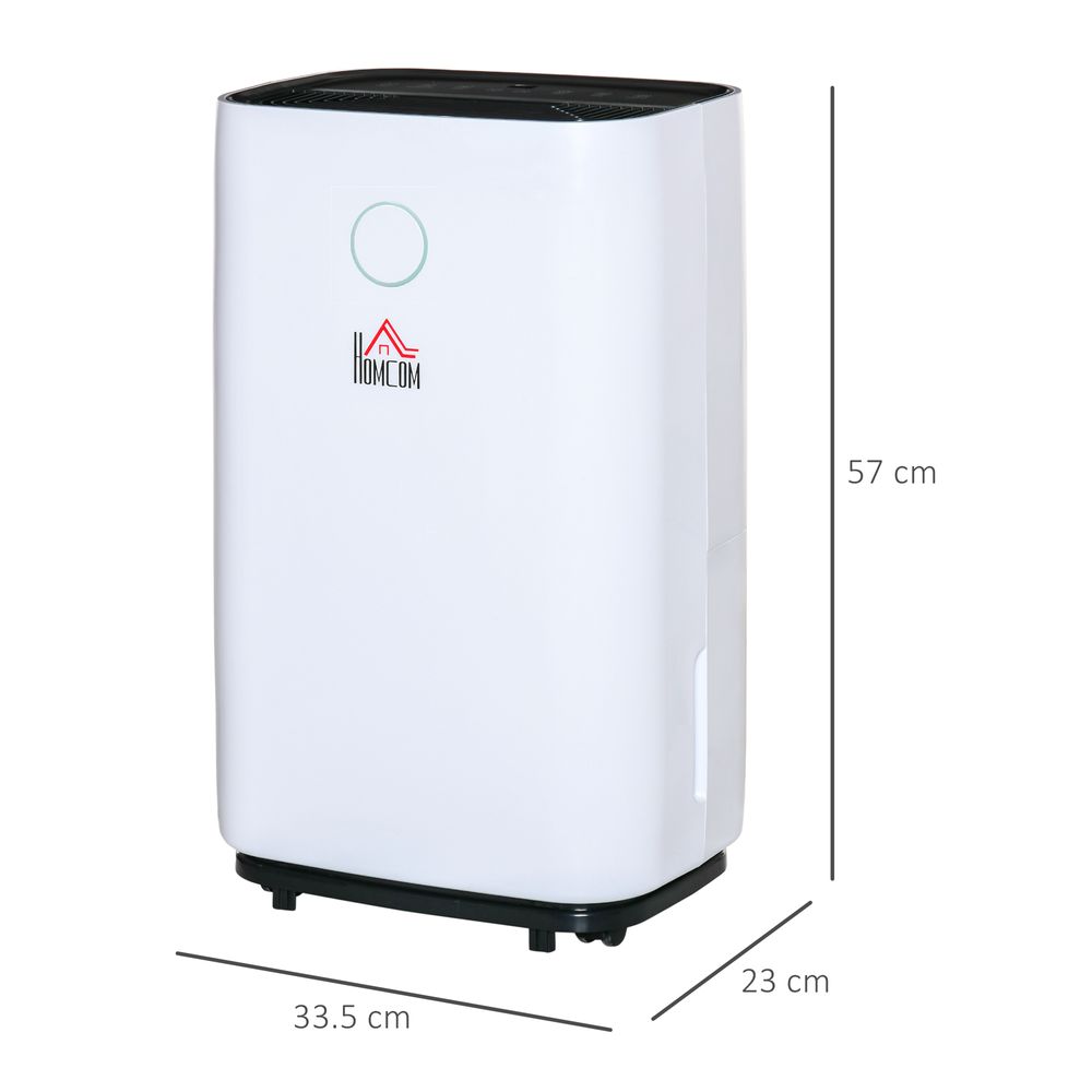 20L/Day 4000ML Portable Quiet Dehumidifier Home Laundry Room Electric Moisture - anydaydirect