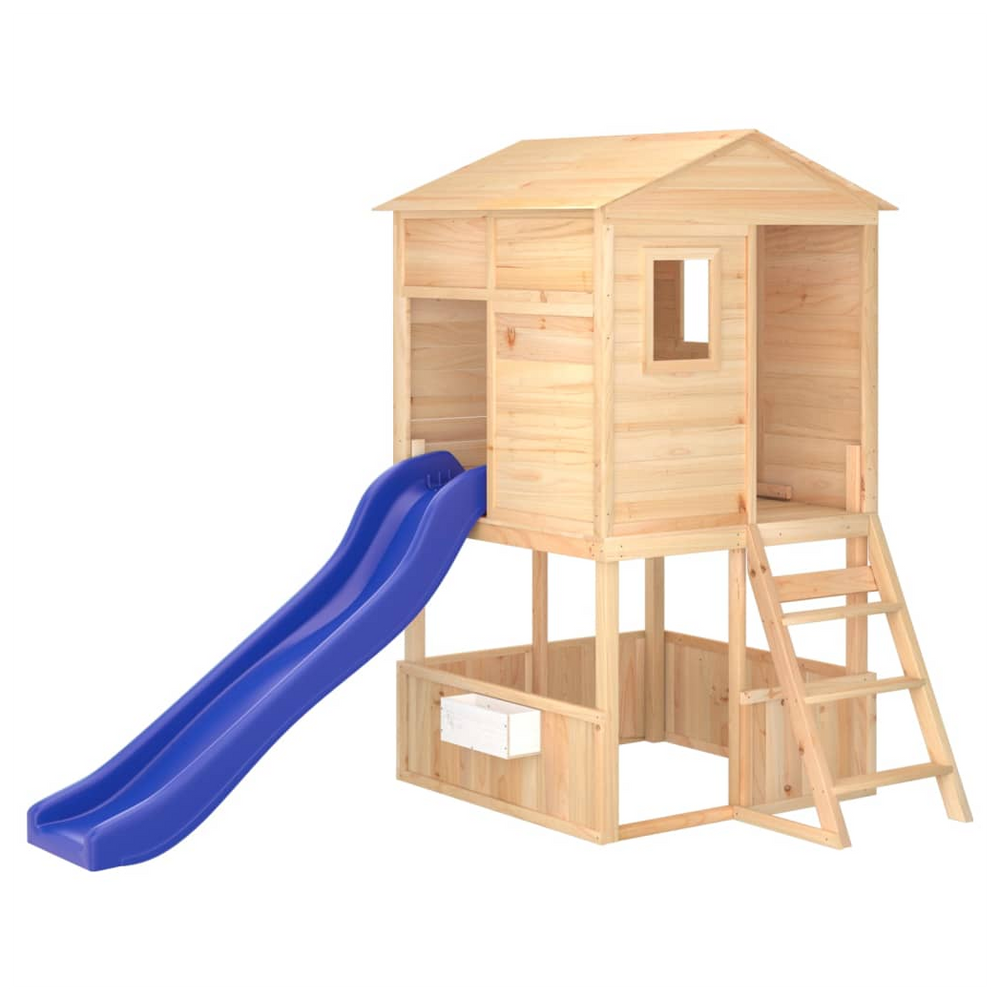 Outdoor Playset Solid Wood Fir - anydaydirect