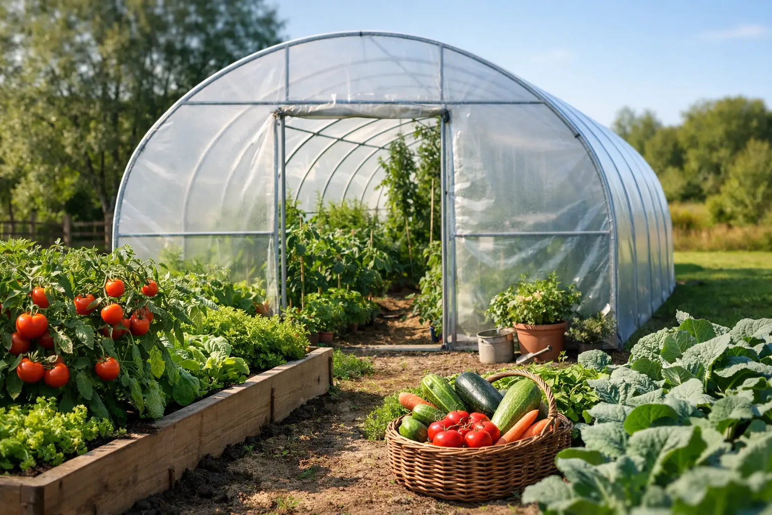 Best Polytunnel for Home Growing
