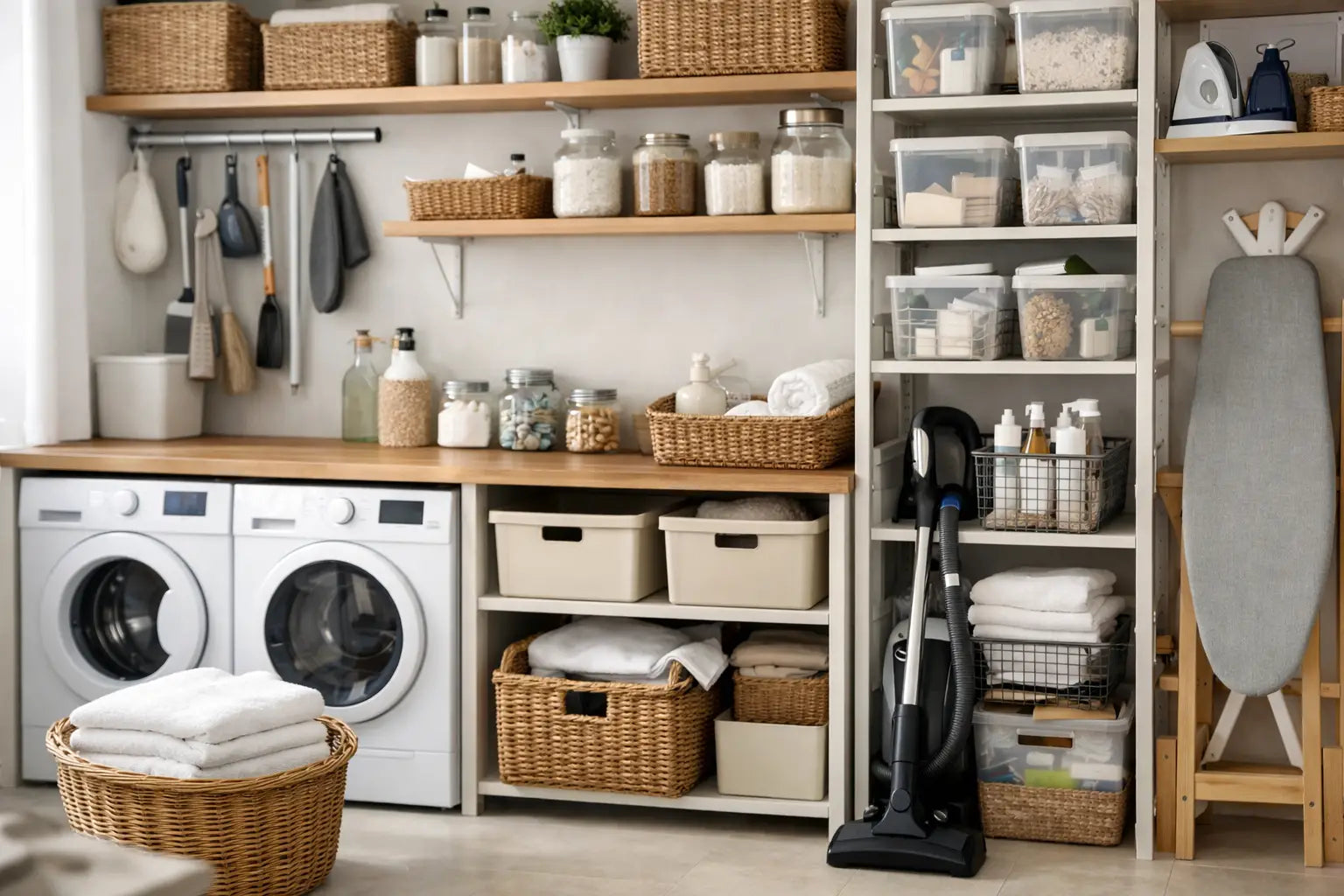 How to Organise Utility Room Storage