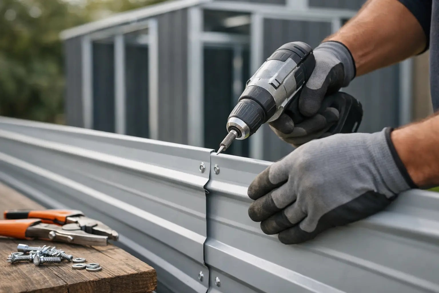 How to Assemble Metal Shed Panels Properly