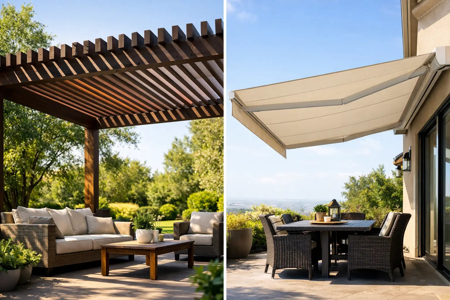 Pergola or Awning for Patio?