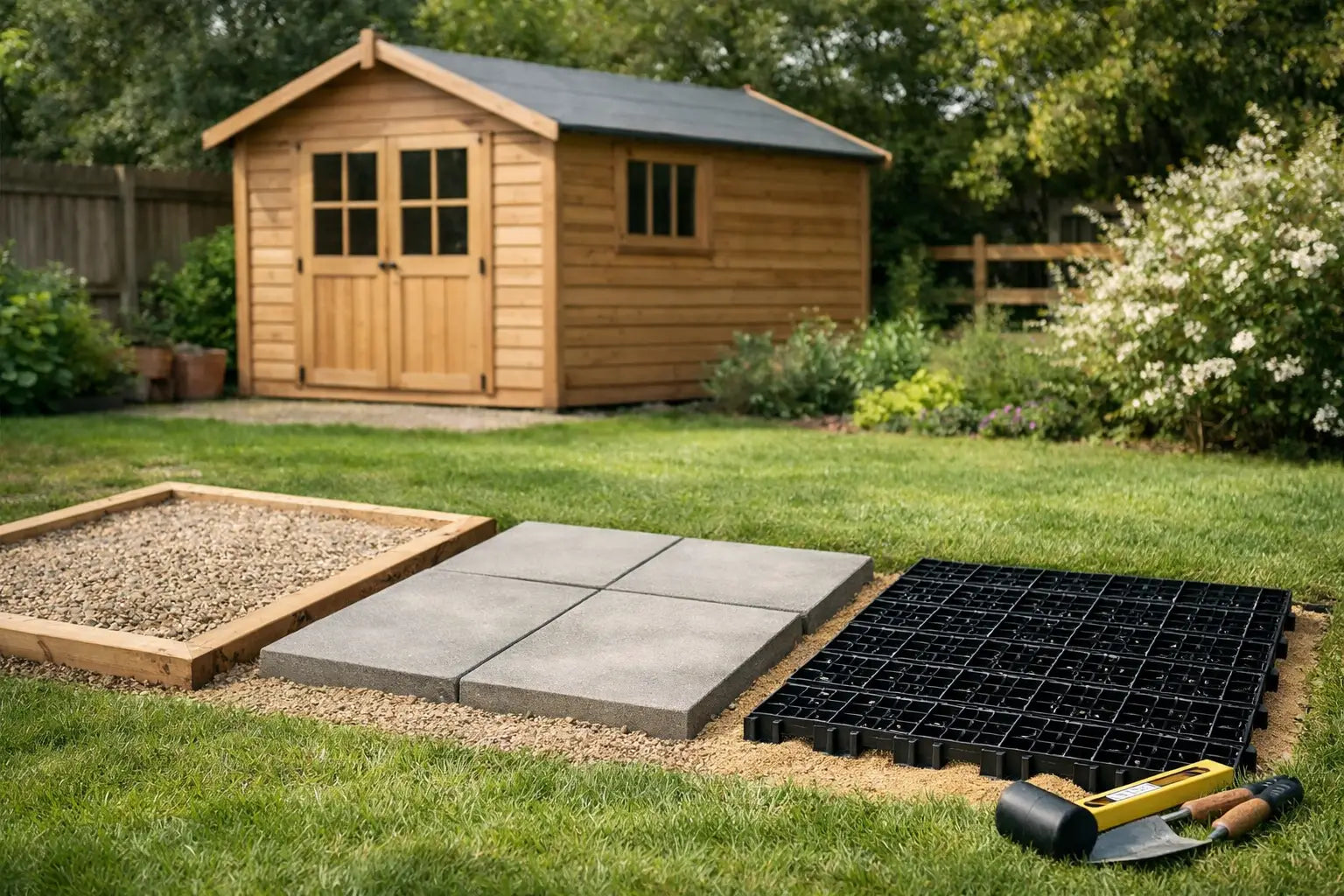 Which Shed Base Is Best for Your Garden?