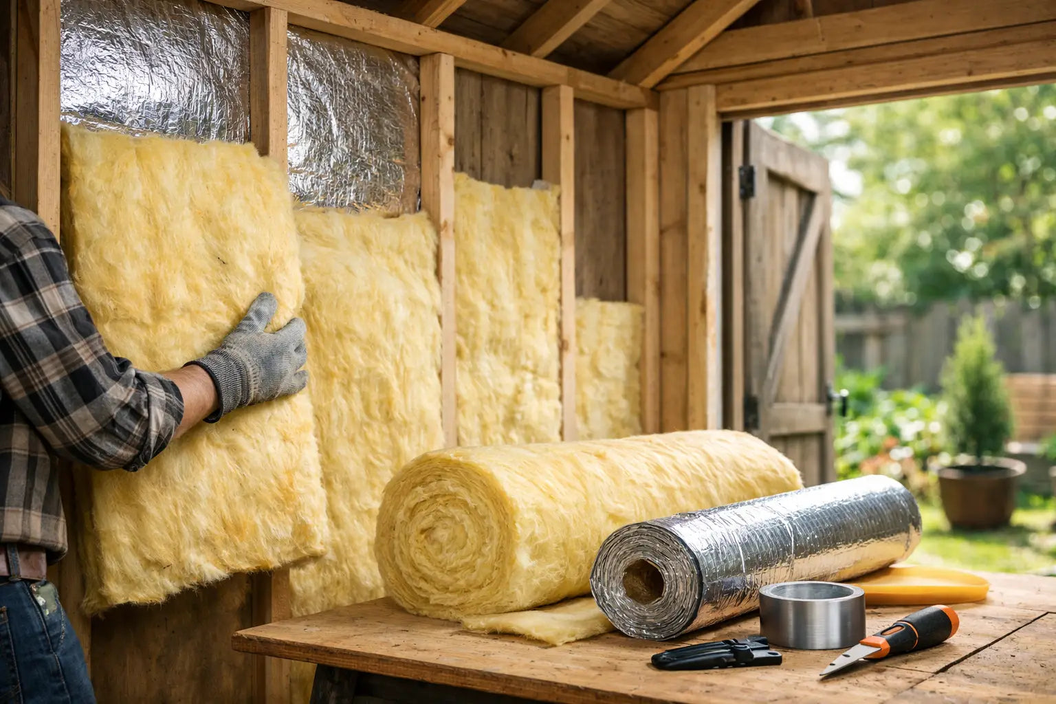 How to Insulate a Garden Shed for Year-Round Use