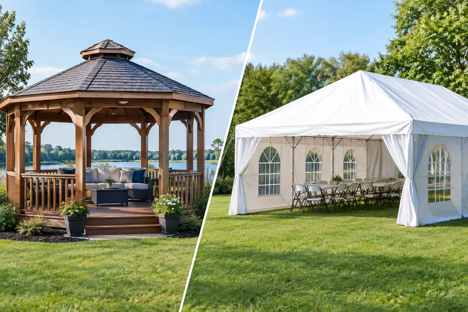 Gazebo Versus Party Tent: Which Should You Buy?