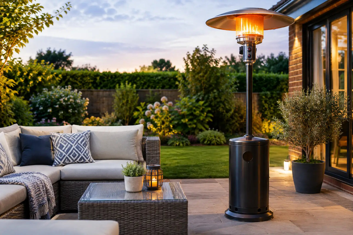 Buying Guide for Patio Heaters for UK Gardens