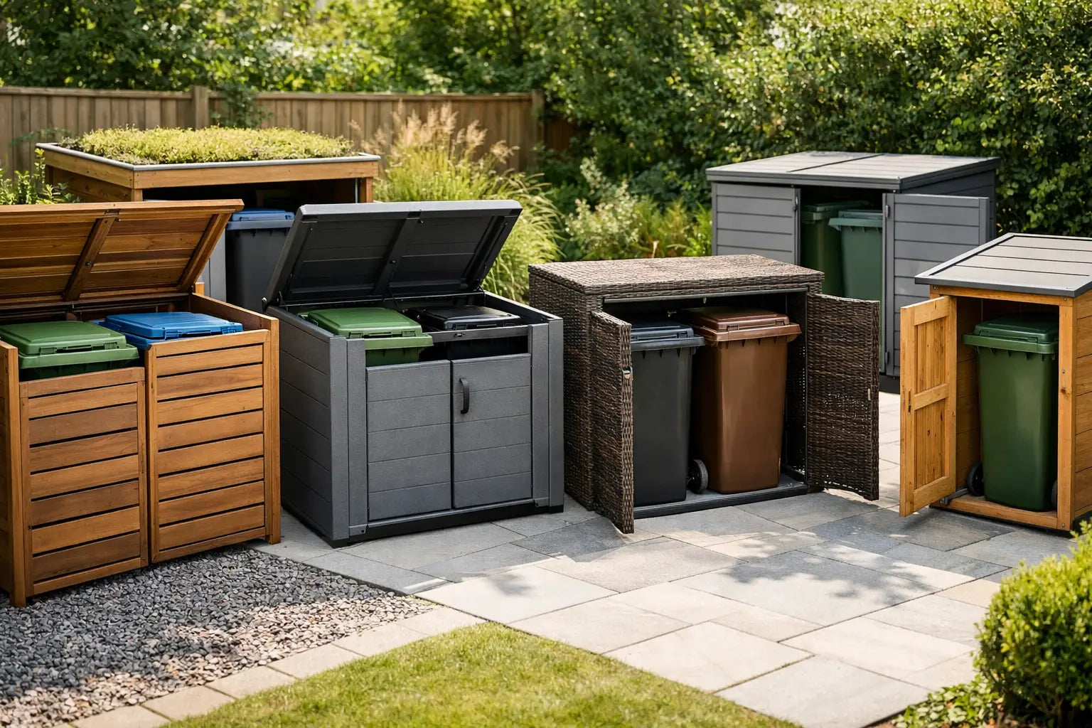 10 Wheelie Bin Storage Ideas That Work