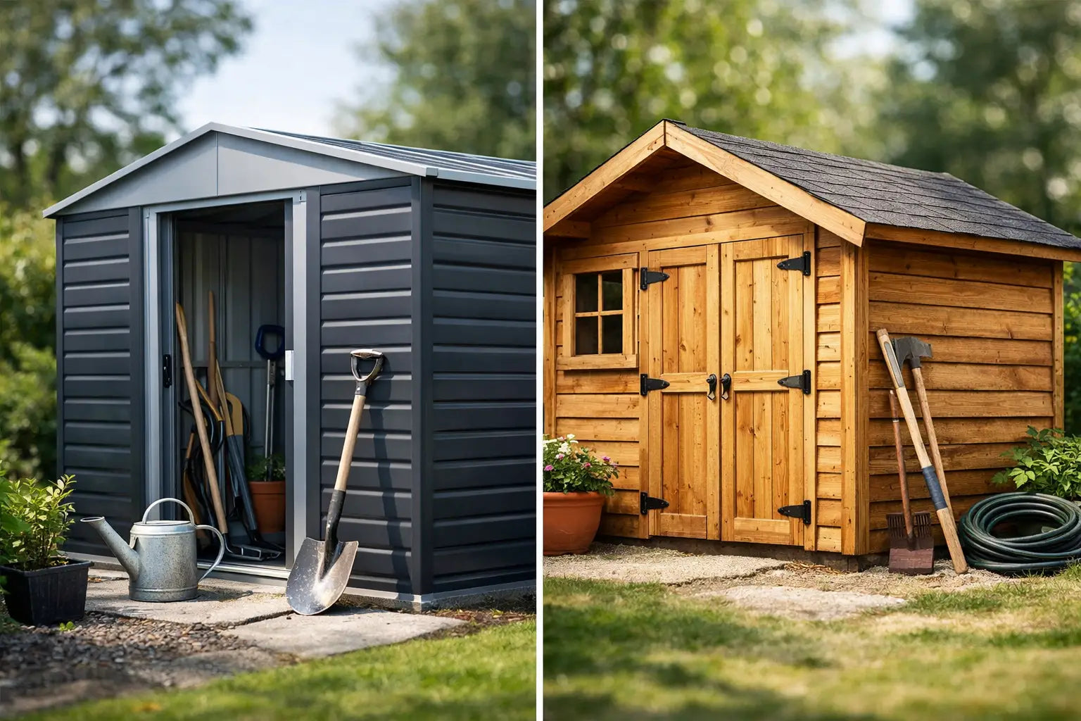Metal Shed vs Wooden Shed: Which to Buy?