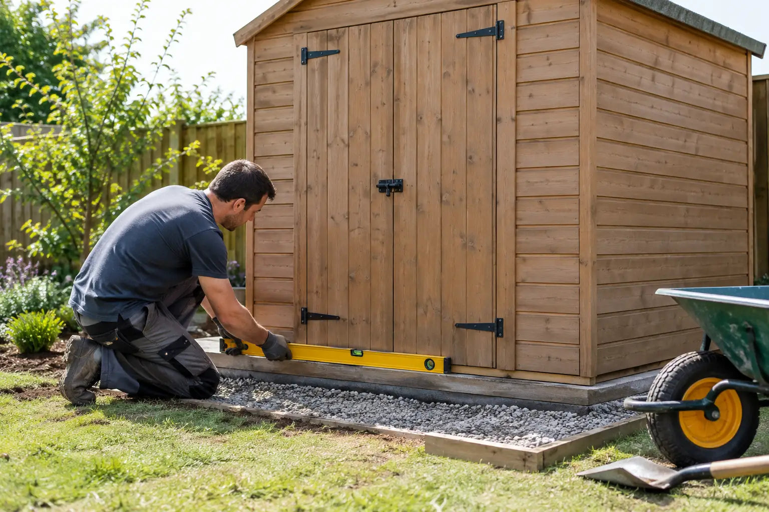 How to Level Garden Sheds for a Lasting Base