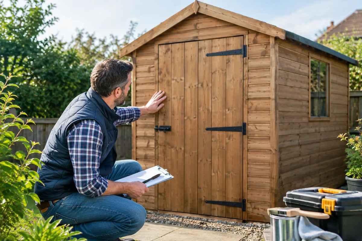 Wooden Shed Maintenance Checklist for UK Homes