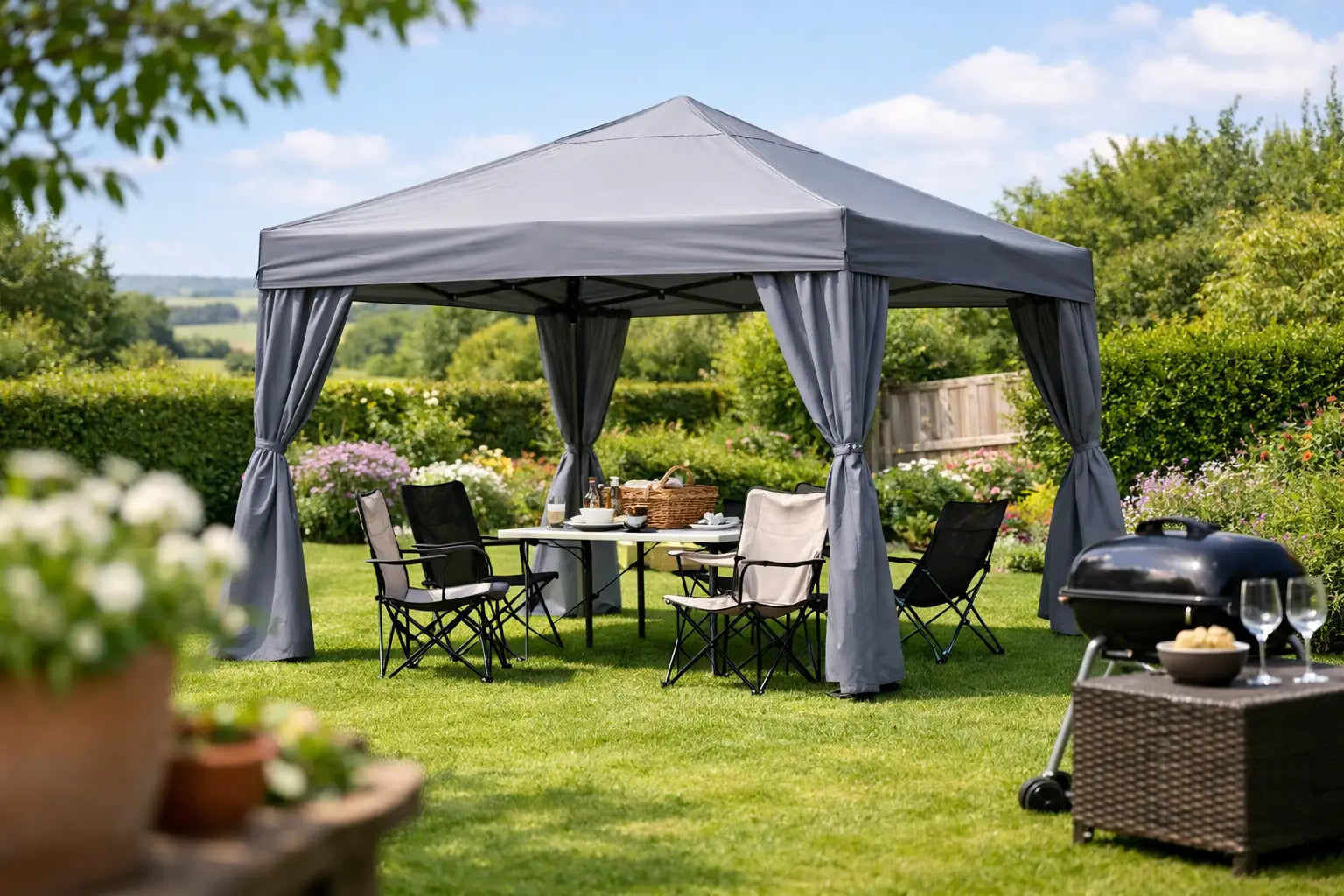 Pop Up Gazebo Buying Guide for UK Gardens
