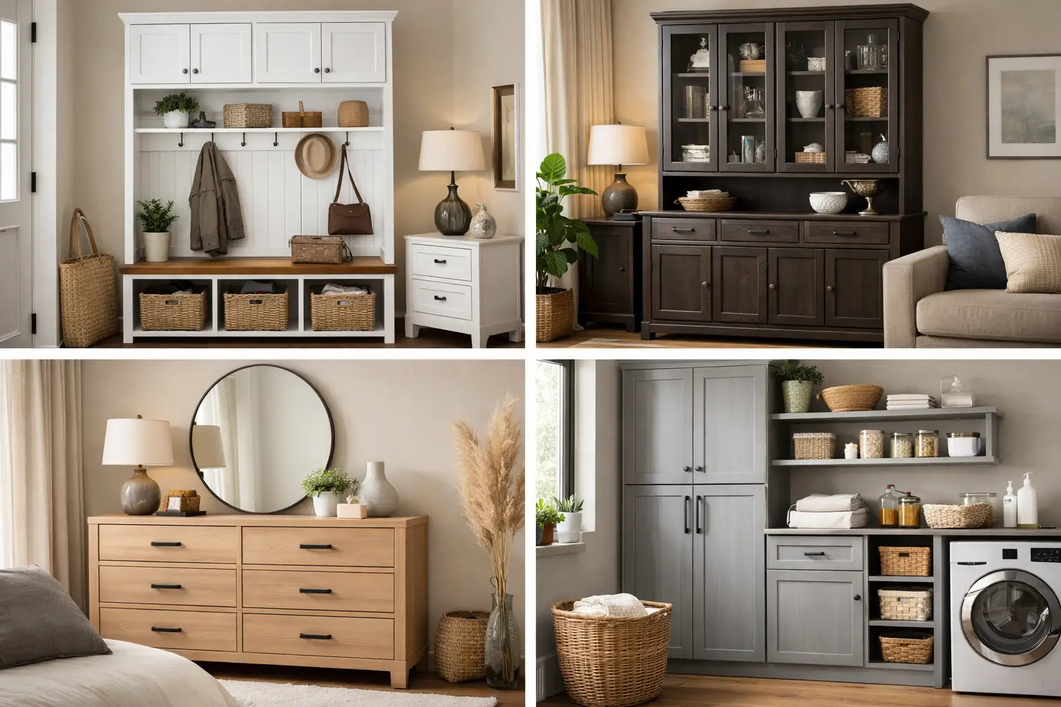 Best Home Storage Cabinets for Every Room