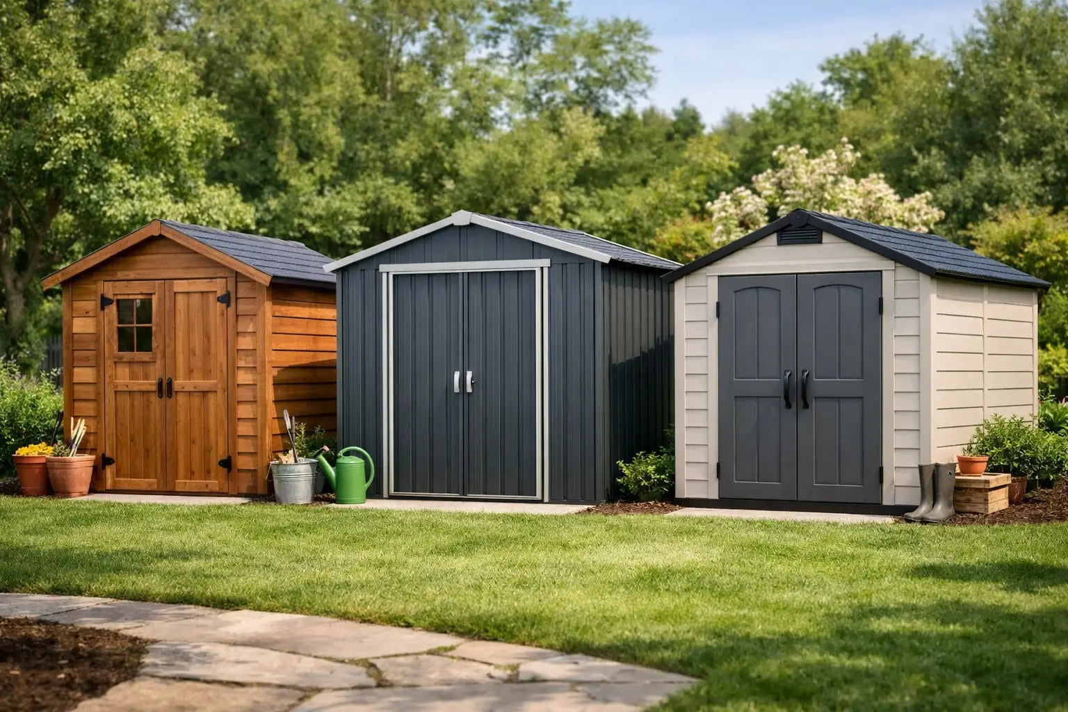 Ultimate Garden Shed Guide: Wood, Metal & Plastic