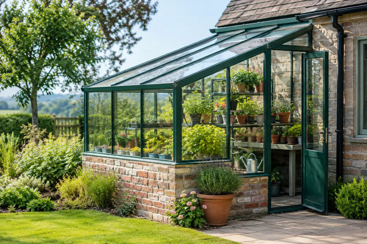 Best Lean To Greenhouses for UK Gardens