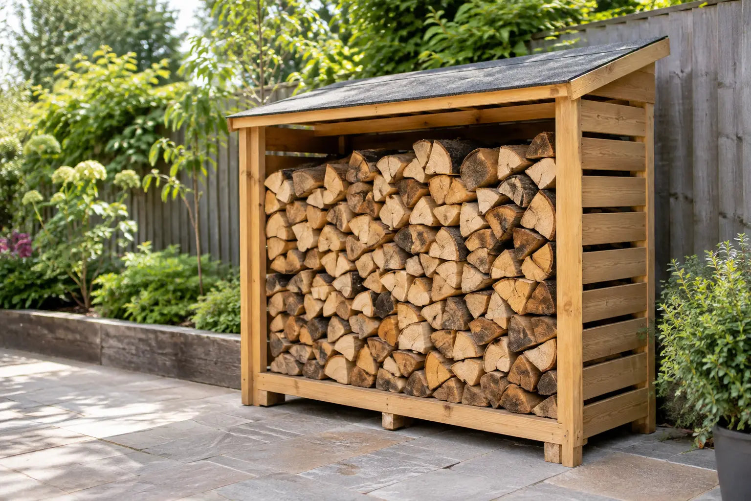 Best Garden Log Stores for Dry Firewood at Home