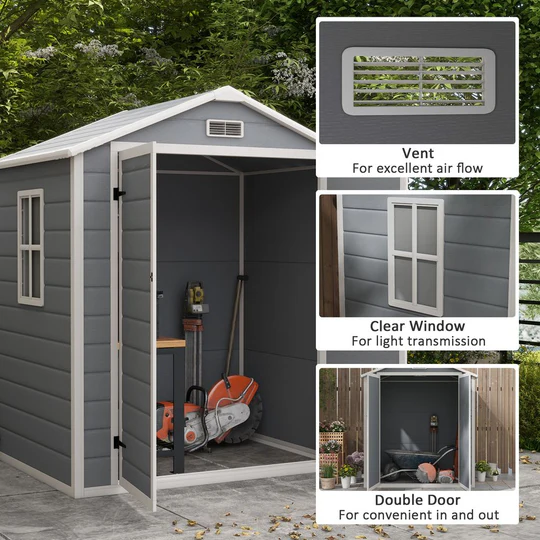 Plastic Garden Sheds, the versatile , safe, low-maintenance storage solution