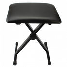 Glarry Adjustable Folding Piano Bench Stool Seat Black - anydaydirect