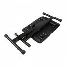 Glarry Adjustable Folding Piano Bench Stool Seat Black - anydaydirect