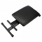Glarry Adjustable Folding Piano Bench Stool Seat Black - anydaydirect