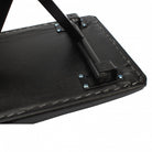 Glarry Adjustable Folding Piano Bench Stool Seat Black - anydaydirect