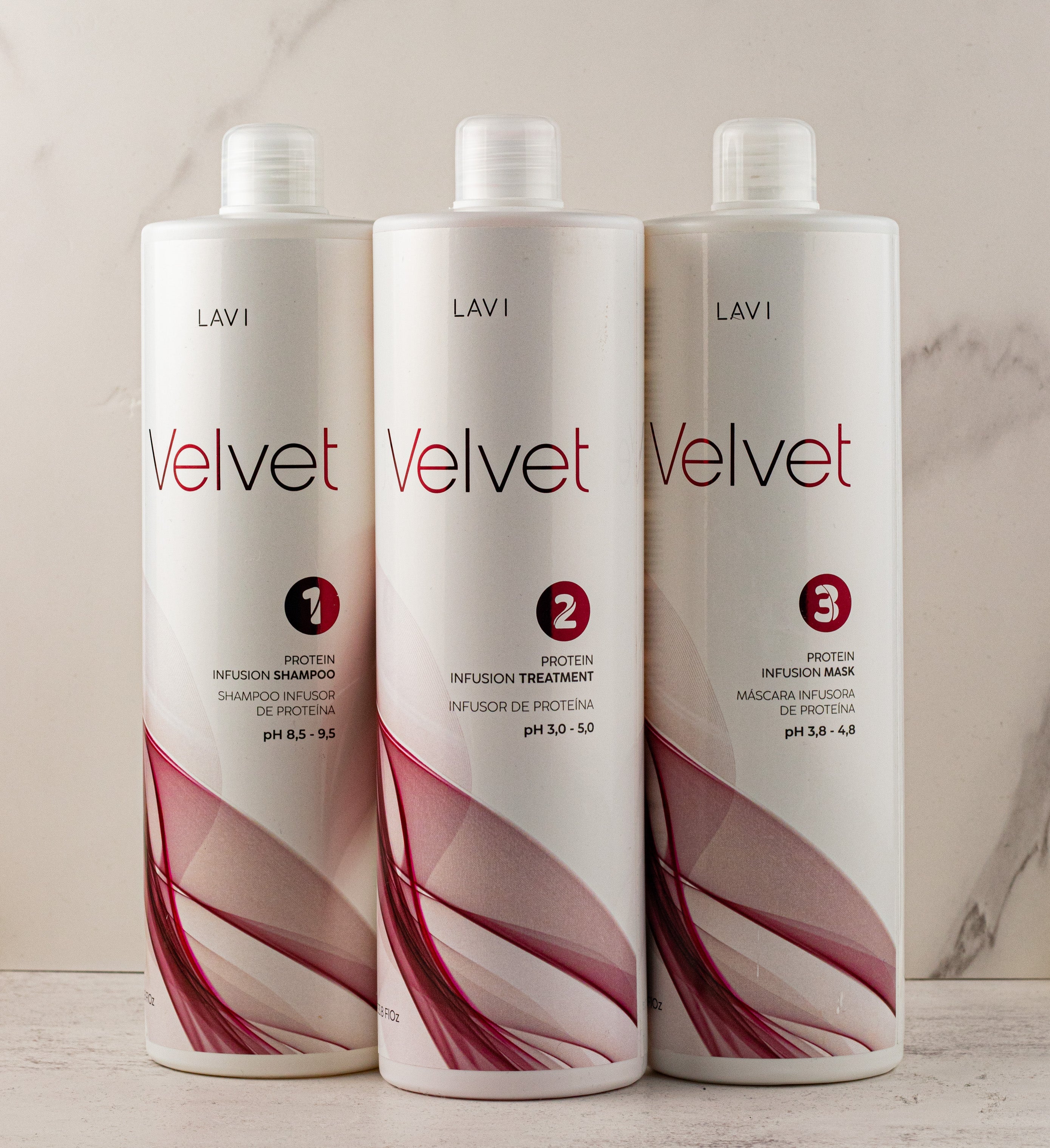 Lavi - Velvet Protein Infusion Treatment Kit 1L - anydaydirect