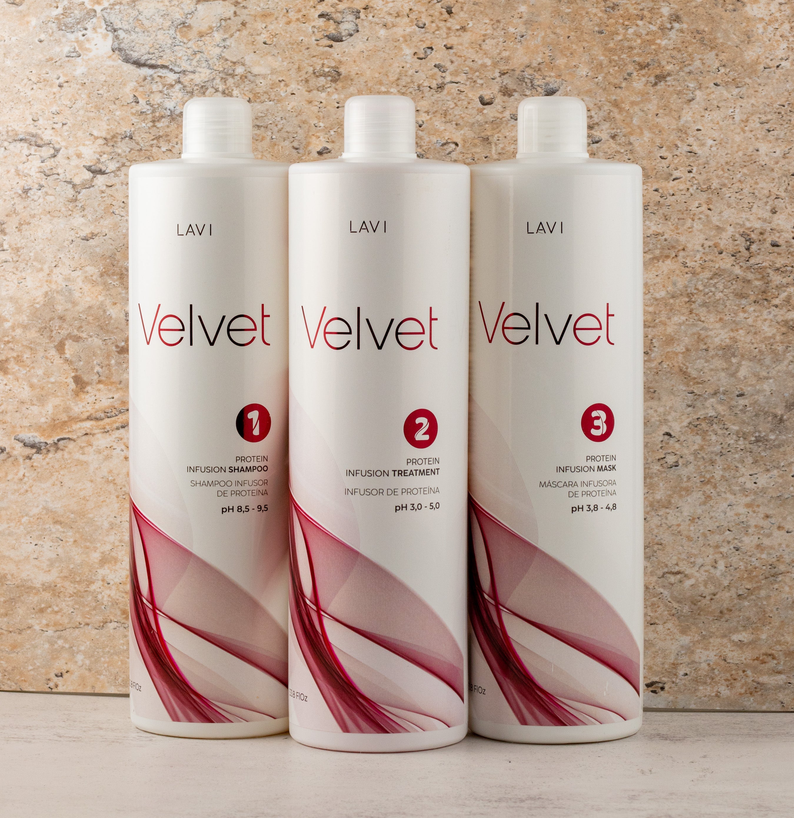 Lavi - Velvet Protein Infusion Treatment Kit 1L - anydaydirect