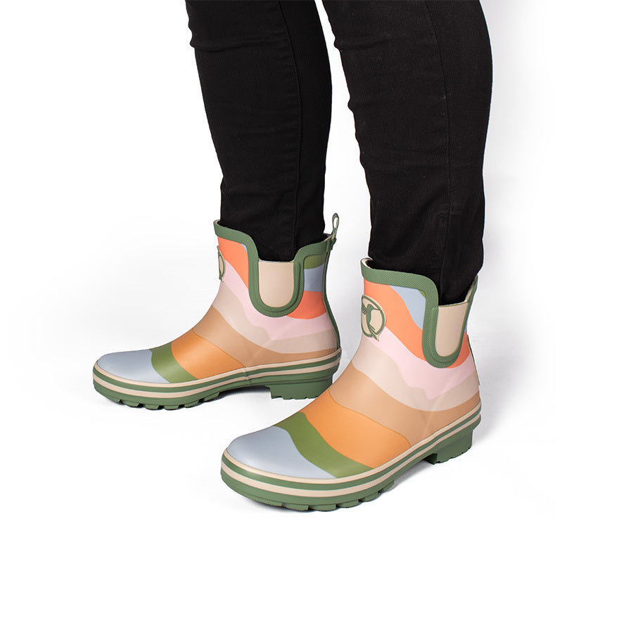 Evercreatures Feeling Meadow Ankle Wellies - anydaydirect