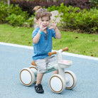 AIYAPLAY Kids Balance Bike for 1-3 Years Old with Adjustable Seat, Silent Wheels, Green - anydaydirect
