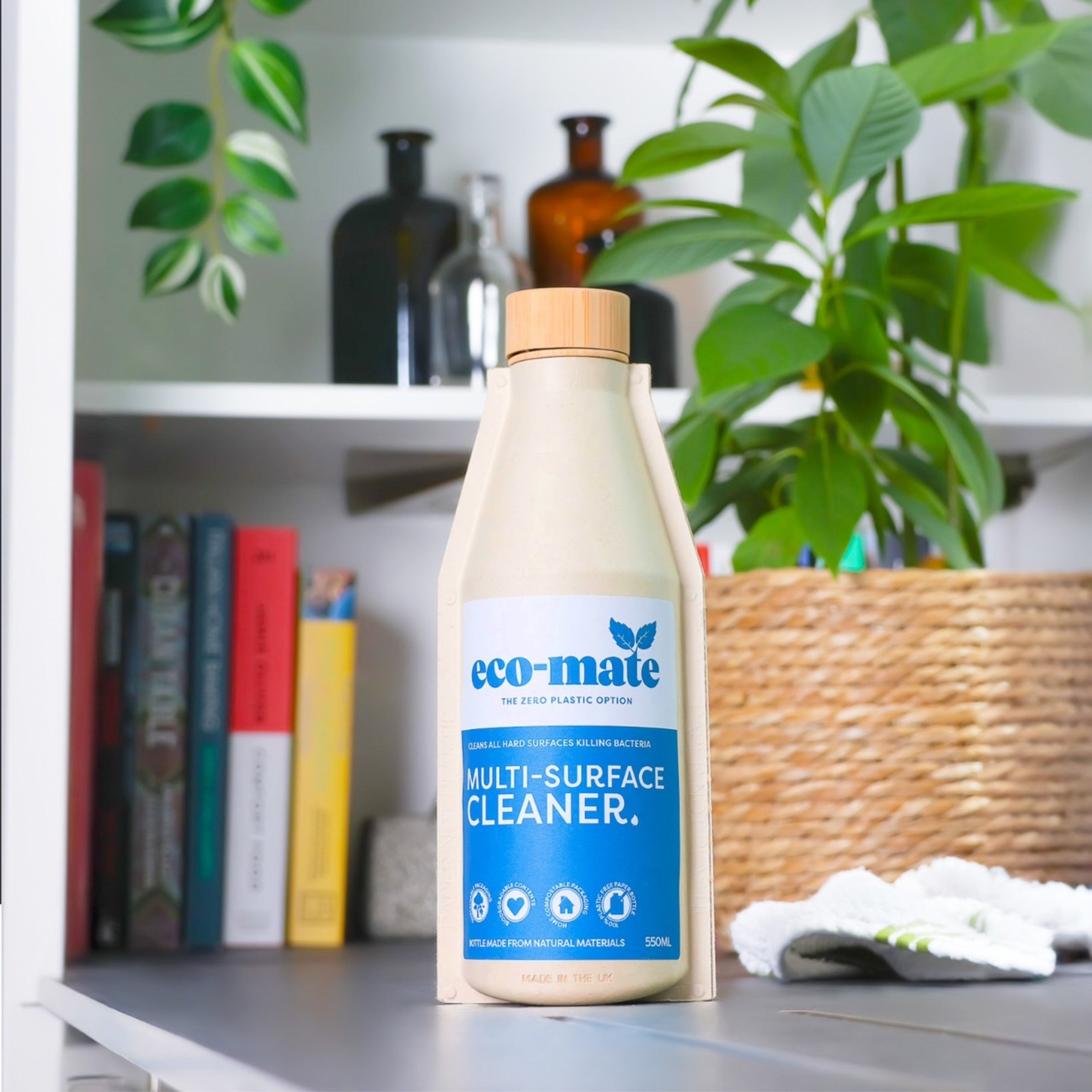 Eco 6 Bottle Laundry and Cleaning Starter Pack - Fragrance Free - anydaydirect