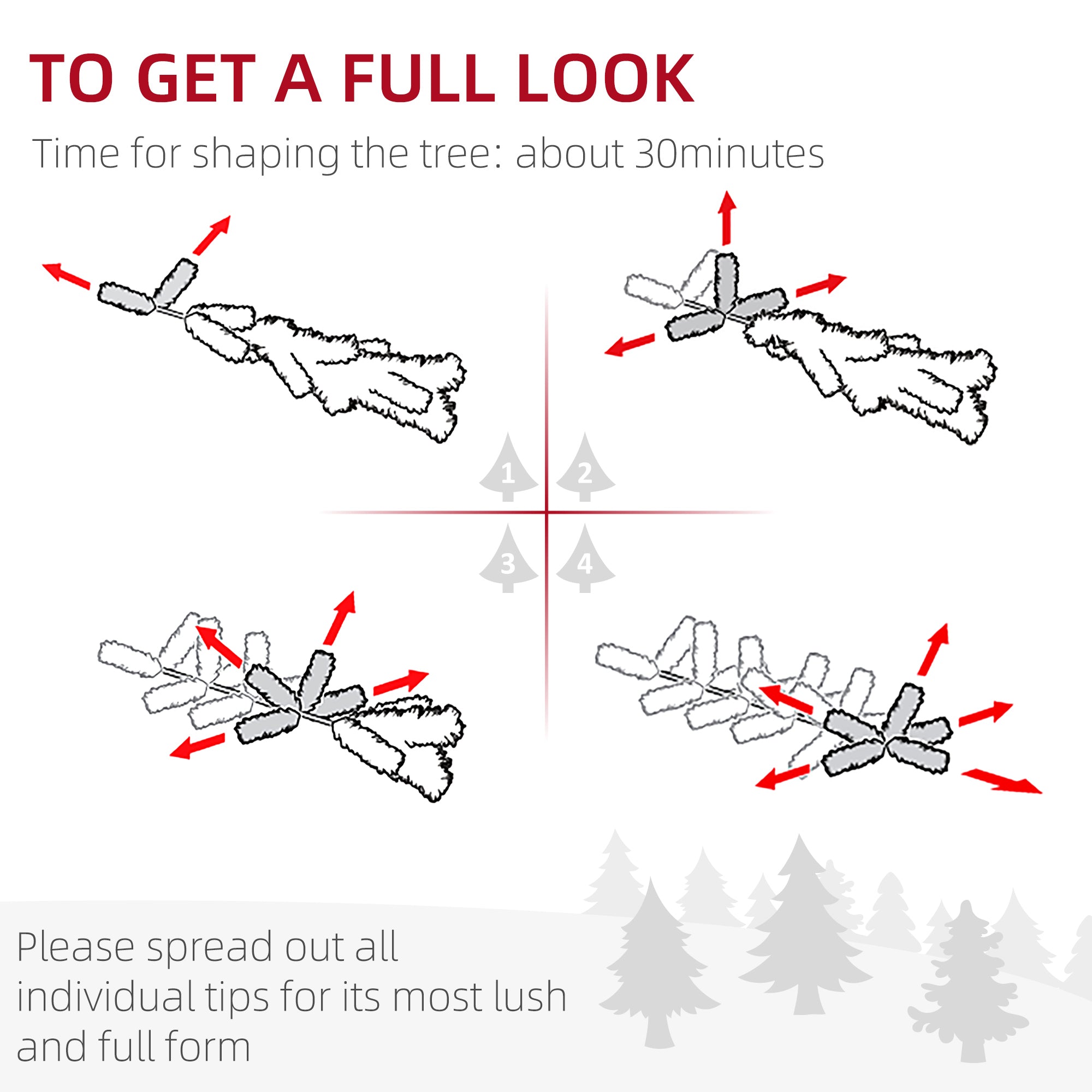 HOMCOM 5T Artificial Pine Pencil Slim Tall Christmas Tree with Branch Tips Xmas Holiday Décor with Stand White - anydaydirect