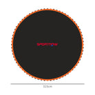 SPORTNOW Replacement Trampoline Mat with Spring Pull Tool, 72 V-Hooks, for 12ft Trampoline using 14cm Springs, Orange - anydaydirect