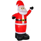 HOMCOM Inflatable 2.4m Santa Claus W/LED lights - anydaydirect