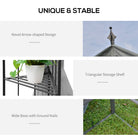 Outsunny 3(M)x3(M) Garden Gazebo Double Top Outdoor Canopy Patio Event Party Wedding Tent Backyard Sun Shade with Netting - Grey - anydaydirect