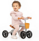 Chillafish Quadie 2 Bike And Basket Silver Rideon - anydaydirect